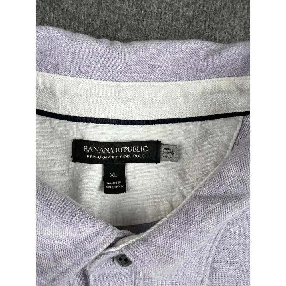 Banana Republic Performance Pique‎ Polo Shirt Size XL